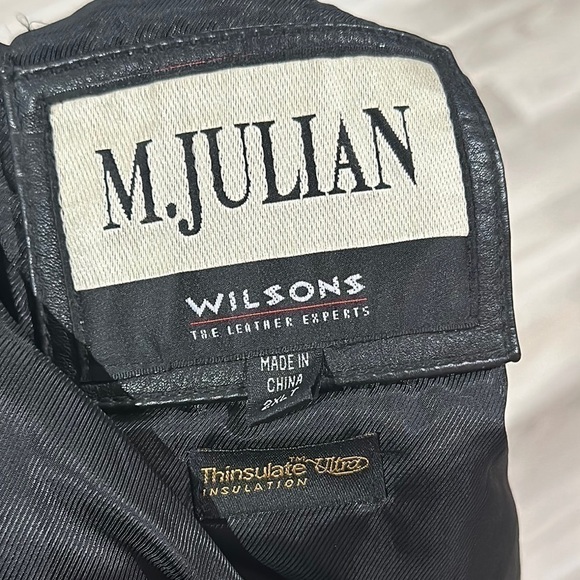 M.Julian Vintage leather half jacket with liner [1990s-] Vintage Leather Jacket - Picture 4 of 8